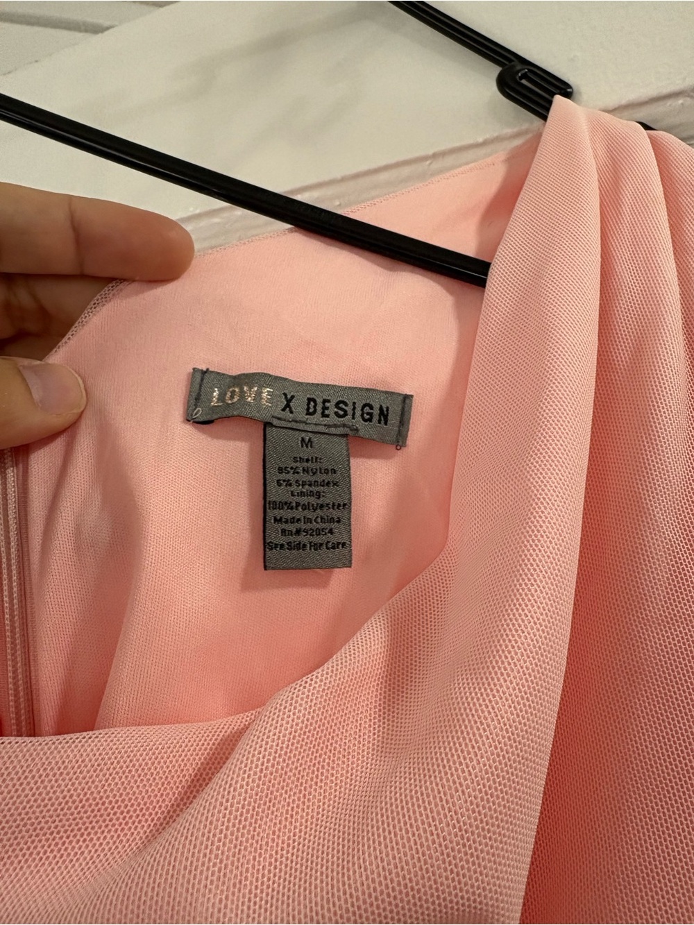 One-Shoulder Pink Ruched Dress - Picture 2 of 3